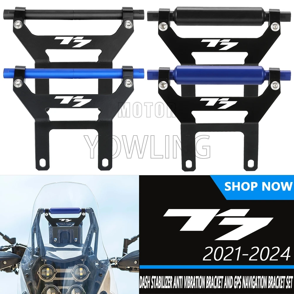 

For YAMAHA Tenere 700 T7 T700 2020-2022 2023 2024 Tenere700 Rally Mobile Phone Holder Stand Support GPS Navigation Plate Bracket