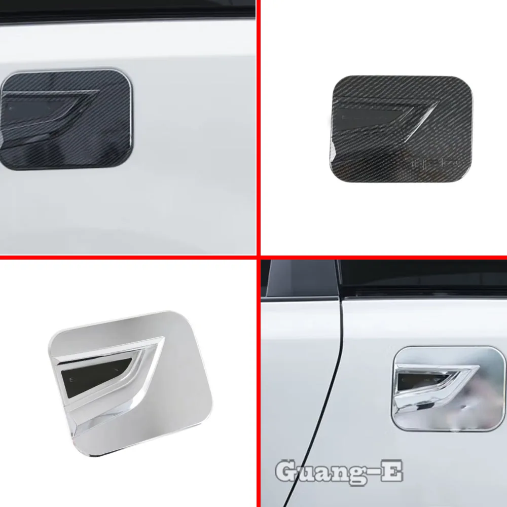 

Car Gas/Fuel/Oil Tank Cover Cap Sticker ABS Chrome/Carbon Fiber Auto Parts 1PCs For Toyota Sienna 2015 2016 2017 2018 2019 2020