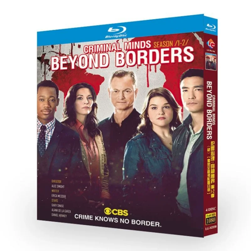 

Criminal Minds Beyond Borders Season 1 2 Blu ray Disc