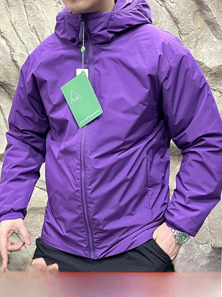 

Водонепроницаемая технология, хлопковая куртка с капюшоном, молодежная модная зимняя теплая одежда Long Sve для мужчин и женщин