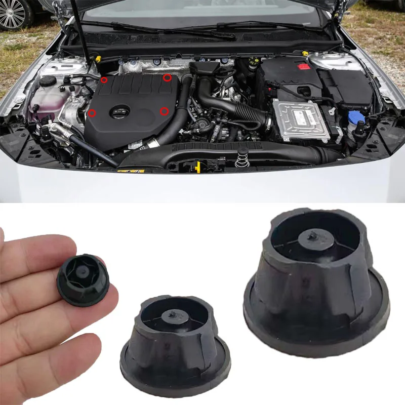 Engine Cover Gommets Rubber For Mercedes Benz R-Class W251 V251 2006 2007 2008 2009 2010 2011 2012 2013 2014