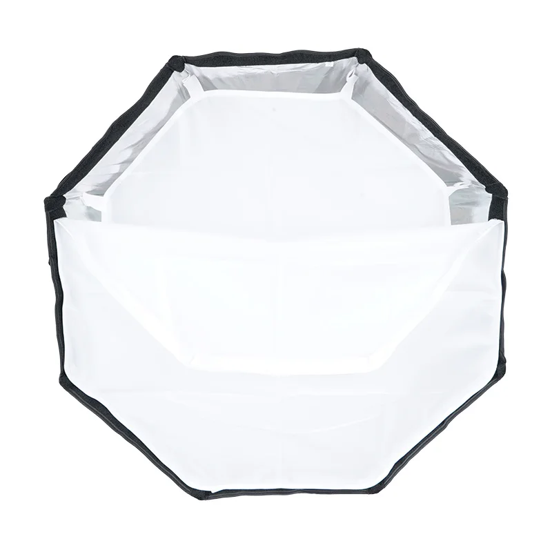 TRIOPO-Octagon dobrável Softbox Bracke, alça de caixa macia para Godox Yongnuo Speedlite, Flash Light, 55cm, 65cm, 90cm