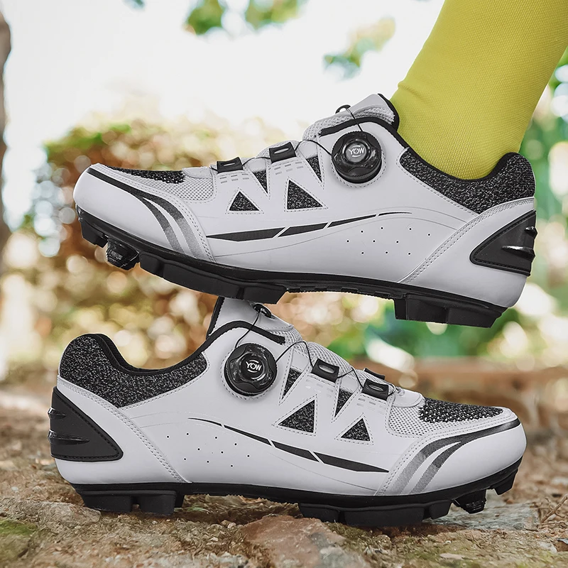 أحذية ركوب الدراجات للحماية من الدراجات في الفصول الأربعة، أحذية ركوب الجبال الخارجية قابلة للتنفس للرجال ومضادة للانزلاق وقابلة للتنفس #5