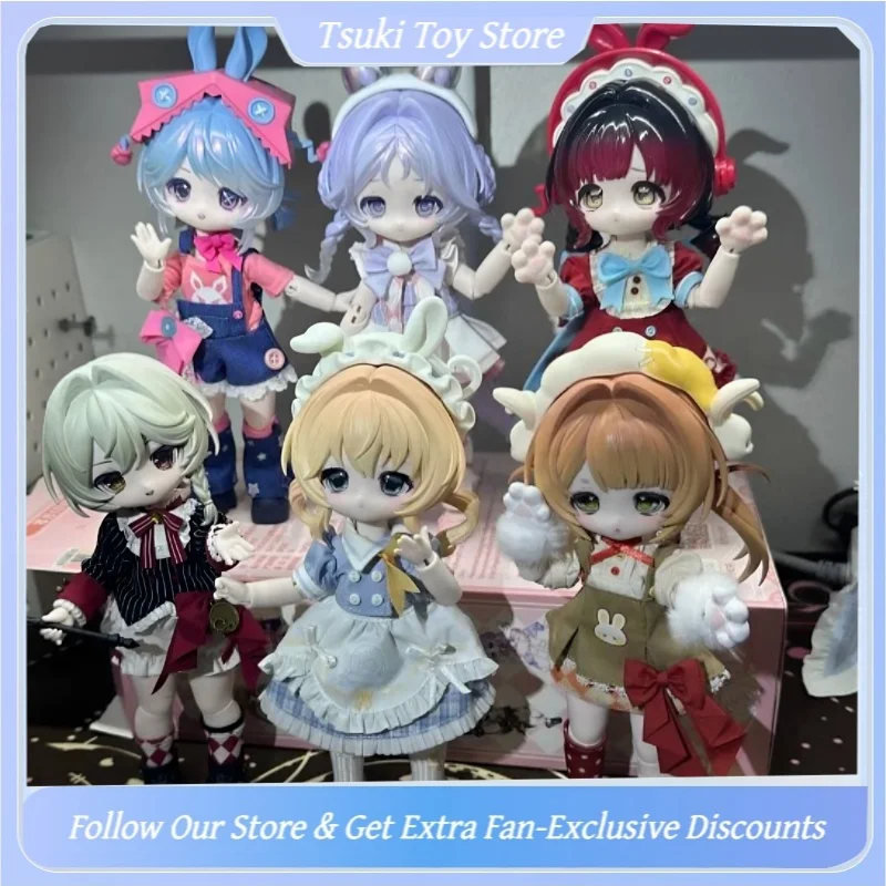 

COME4FREE Rabbit Dream Series BJD Blind Box - 1/6 Scale Special Body Articulated Action Doll Collectible Ornament Girls Gift