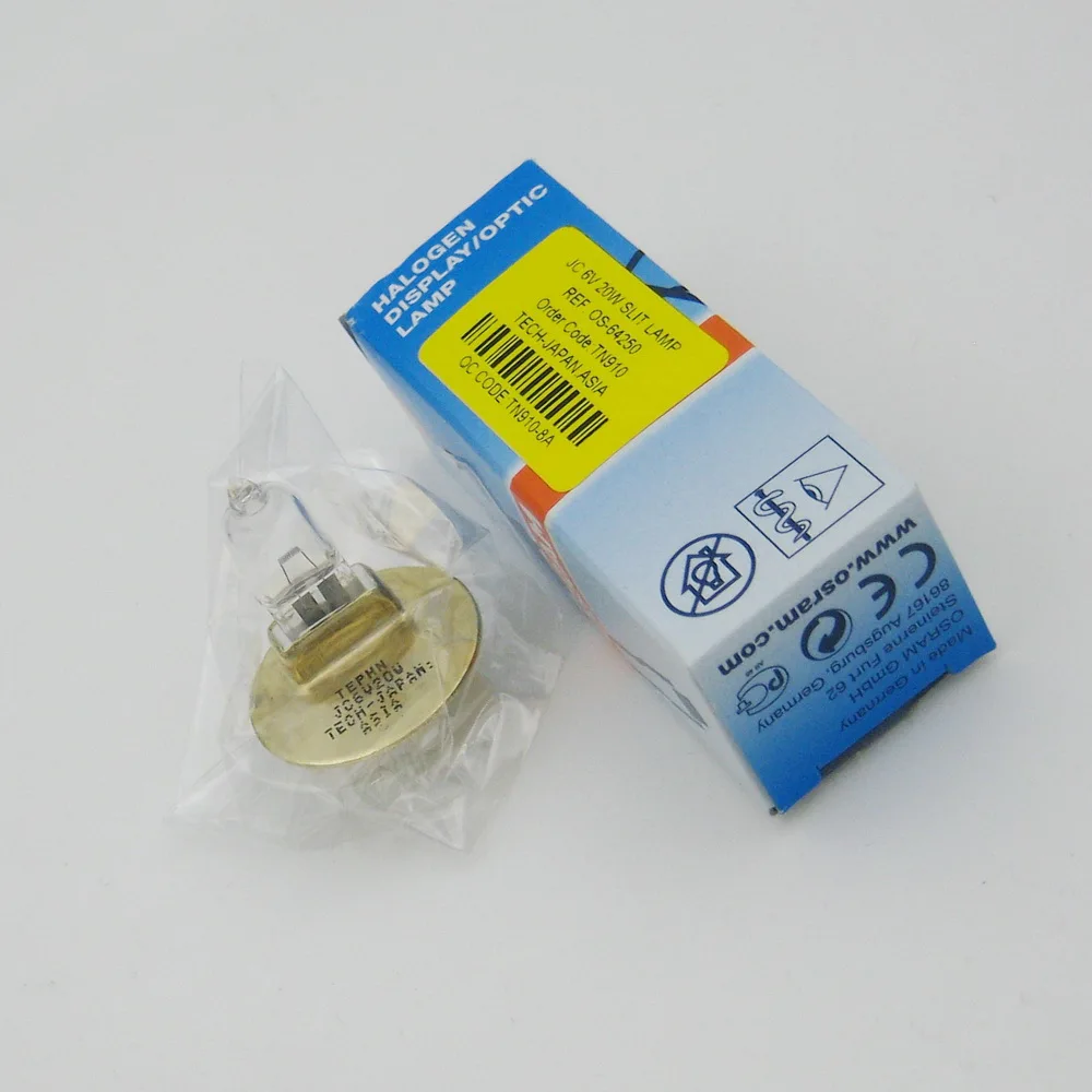 Lâmpada de Fenda Microscópio Lâmpada Lâmpadas Censor Compatível para Tn910 Sl1e 2e 3e 3g 6v 20w Sl4e 7e Sl-d2 Sl-d4 Ls6v