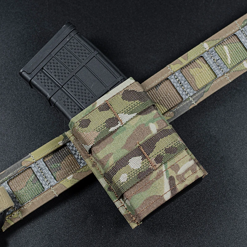 FAST 5.56 Single Magazine Pouch (Medium) MOLLE Rifle Mag Bag Quick Draw M4 M14 M16 AR-15 Magazine Holster Hunting Accessories