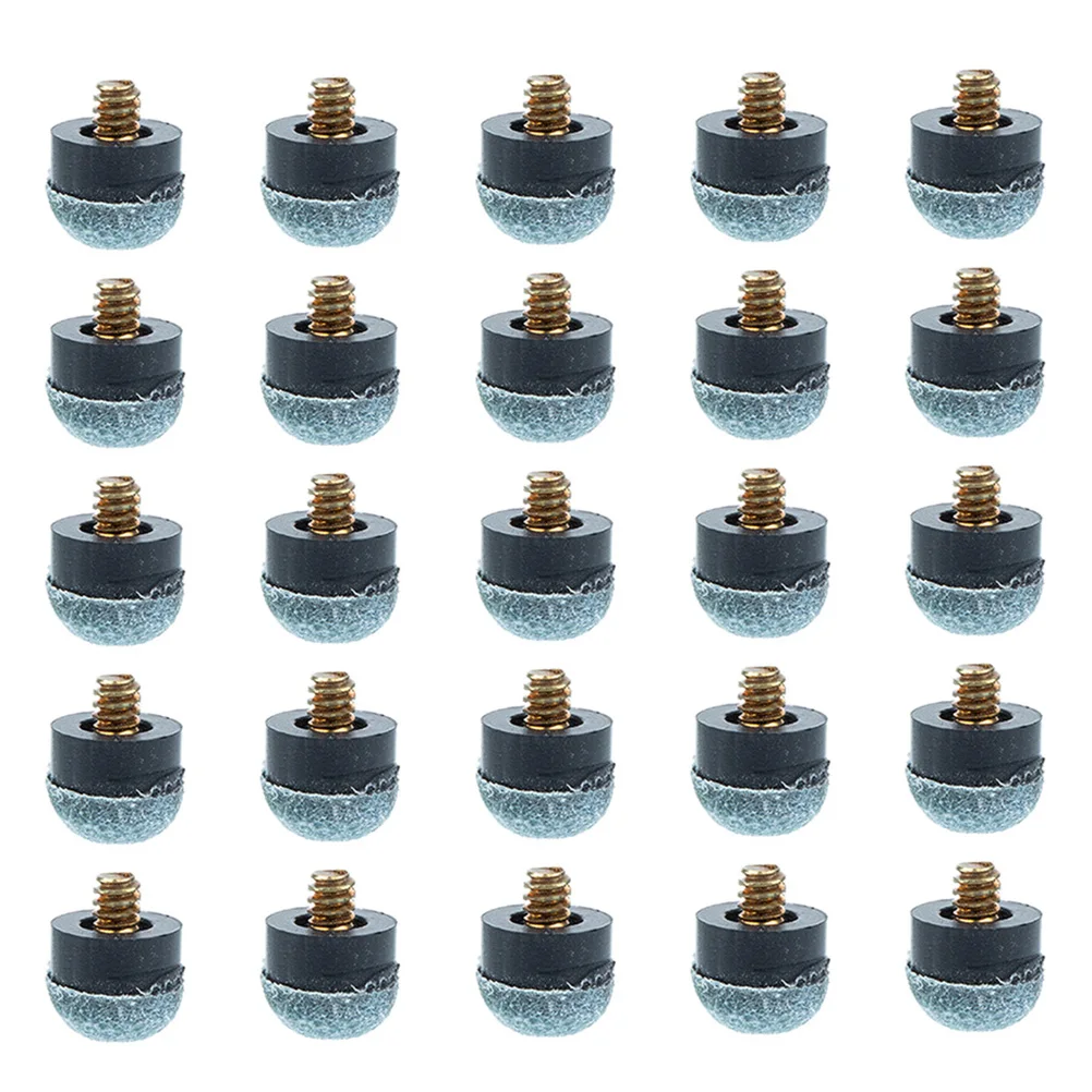 

25pcs Professional Cue Replacement Kit Tip Screw-On Accessories Sturdy Durable Portable For Pool Billiard Cues Stick
