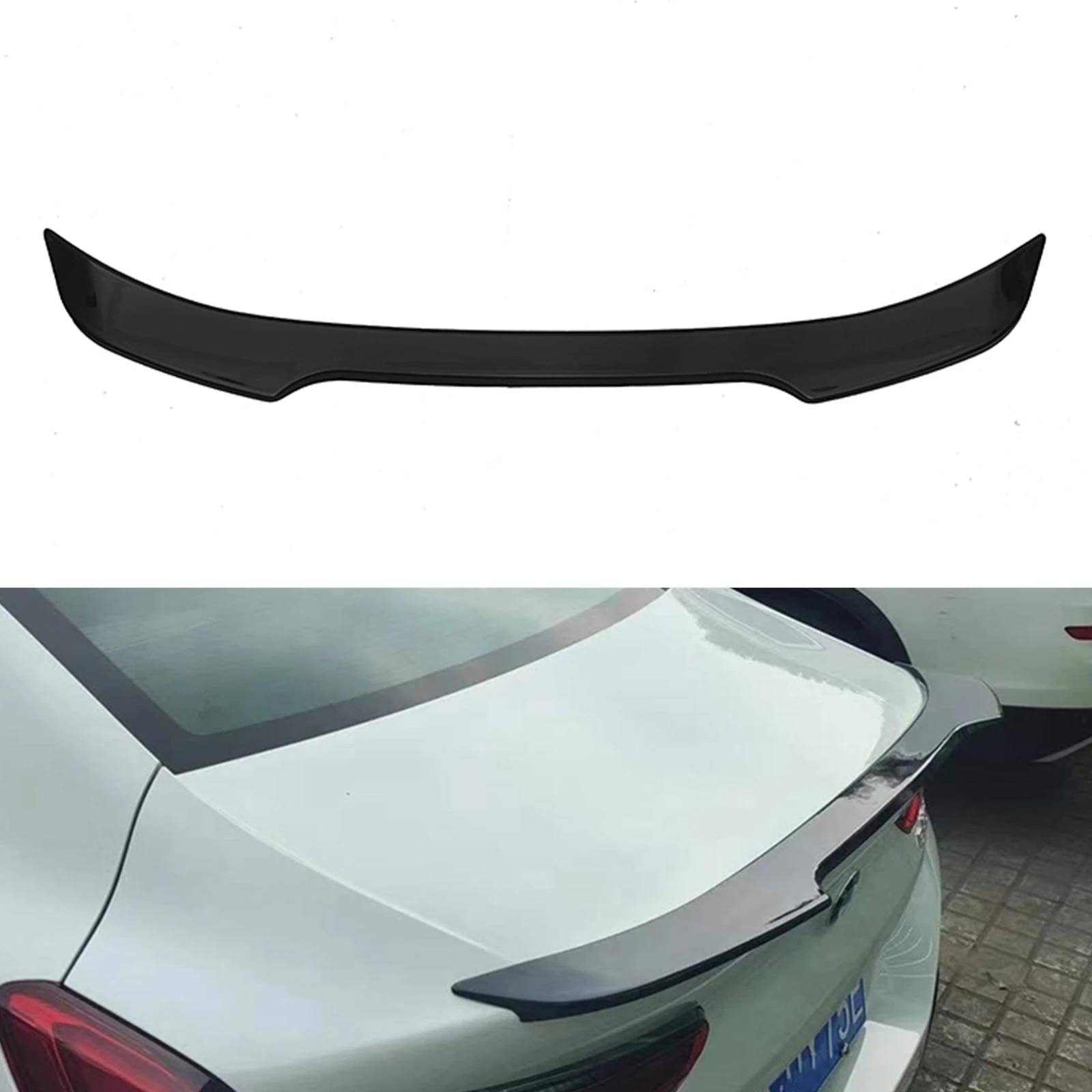 

Car Rear Trunk Roof Spoiler Wing Splitter Flap Lip For BMW 8 Series G14 G15 G16 840i Gran Coupe Sedan F93 M8 Sedan 2018-2021