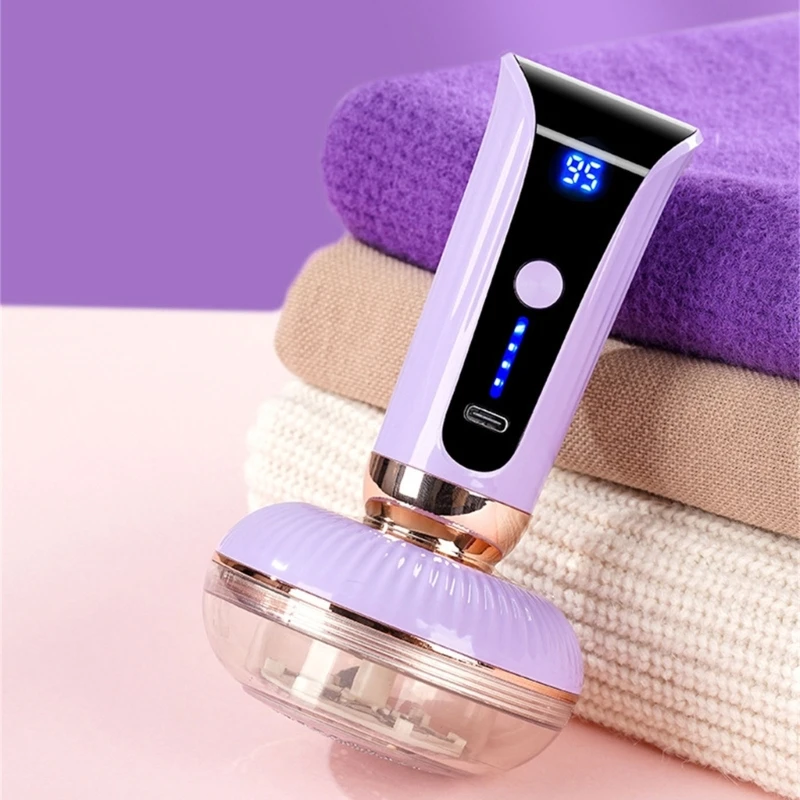 27RB قابلة لإعادة الشحن حلاقة حلاقة الوبر مزيل المزيل ABS لرعاية ملابس السترة