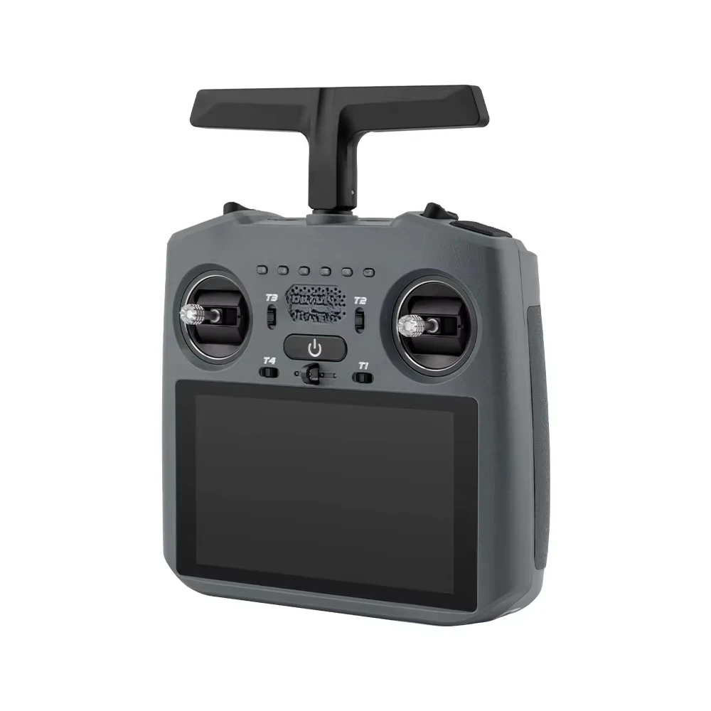 AX12 16CH 2.4GHz RC Transmitter Metal Plastic HD Touchscreen Compact Ergonomic Design for  Airplane Car Models