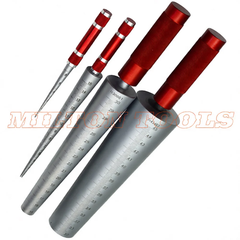 For HUOTO Precision Taper Gauge Stainless Steel Hole Diameter Checker Accurate Measuring Instrument Engineering Tool
