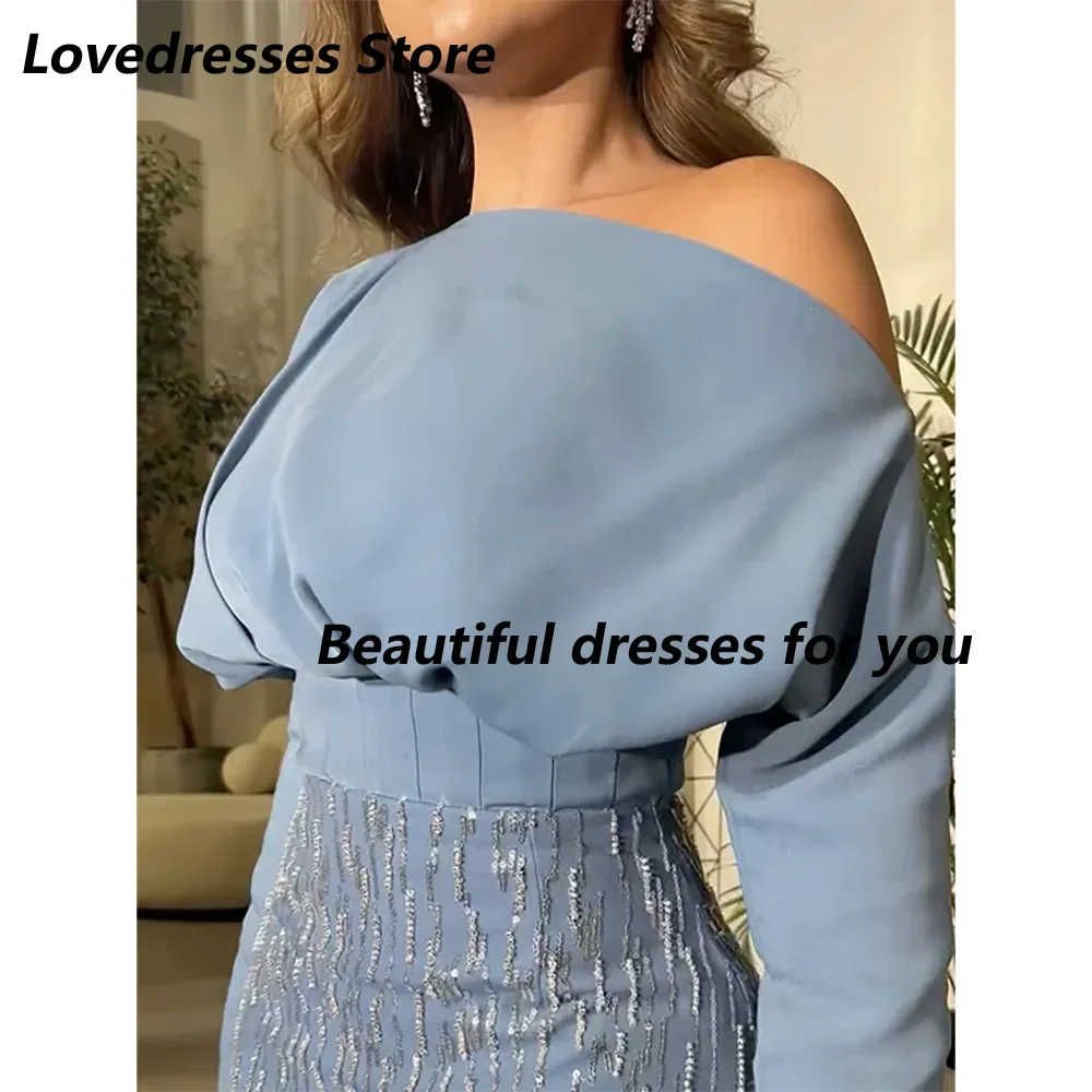 Customized Luxury Evening Dresses/Bridal Wedding Party Girl Prom Gowns New in Fashion Straight Ankle-Length Celebrity Dress