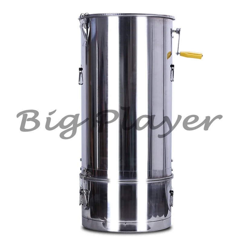 

Honey Shaker 304 All Stainless Steel Filter Integrated Bee Shaker Small Household Manual Split Shaker Honey Bucket