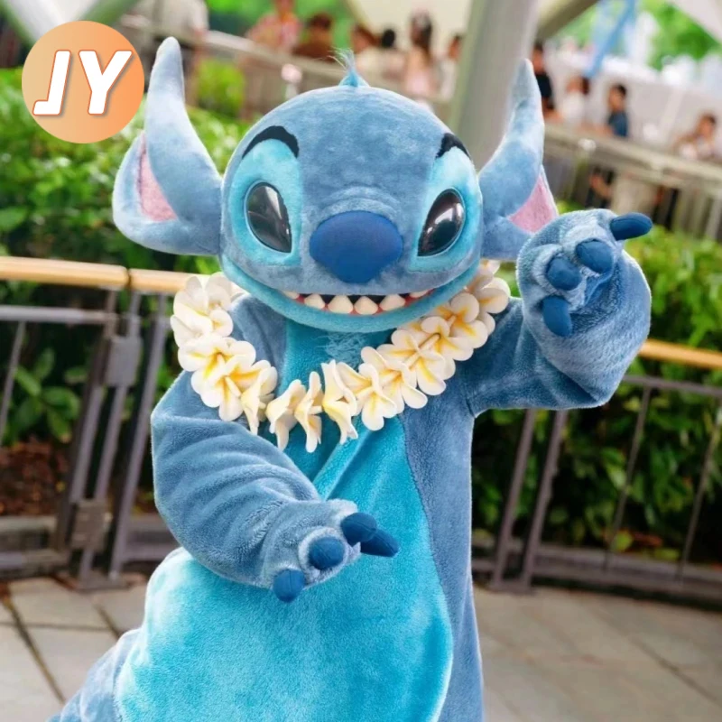 High Quality Blue Lilo & Stitch Cartoon character Mascot Costume Disney Advertising Fancy Dress Animal Mickey Mouse Cosplay