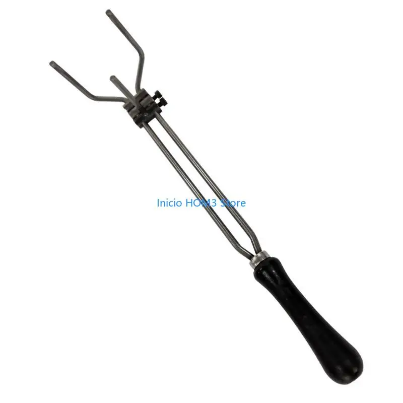 

A5YD Crucible Tongs Crucible Clamp Gold Melting Clamp Pliers Metal Melting Tongs for Melting Gold and Silver Jewelry