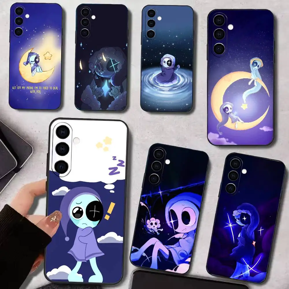 A-Astro Game  Phone Case For Samsung Galaxy A73,A72,A71,A70,A53,A52,A51,Soft Silicone Black Cover