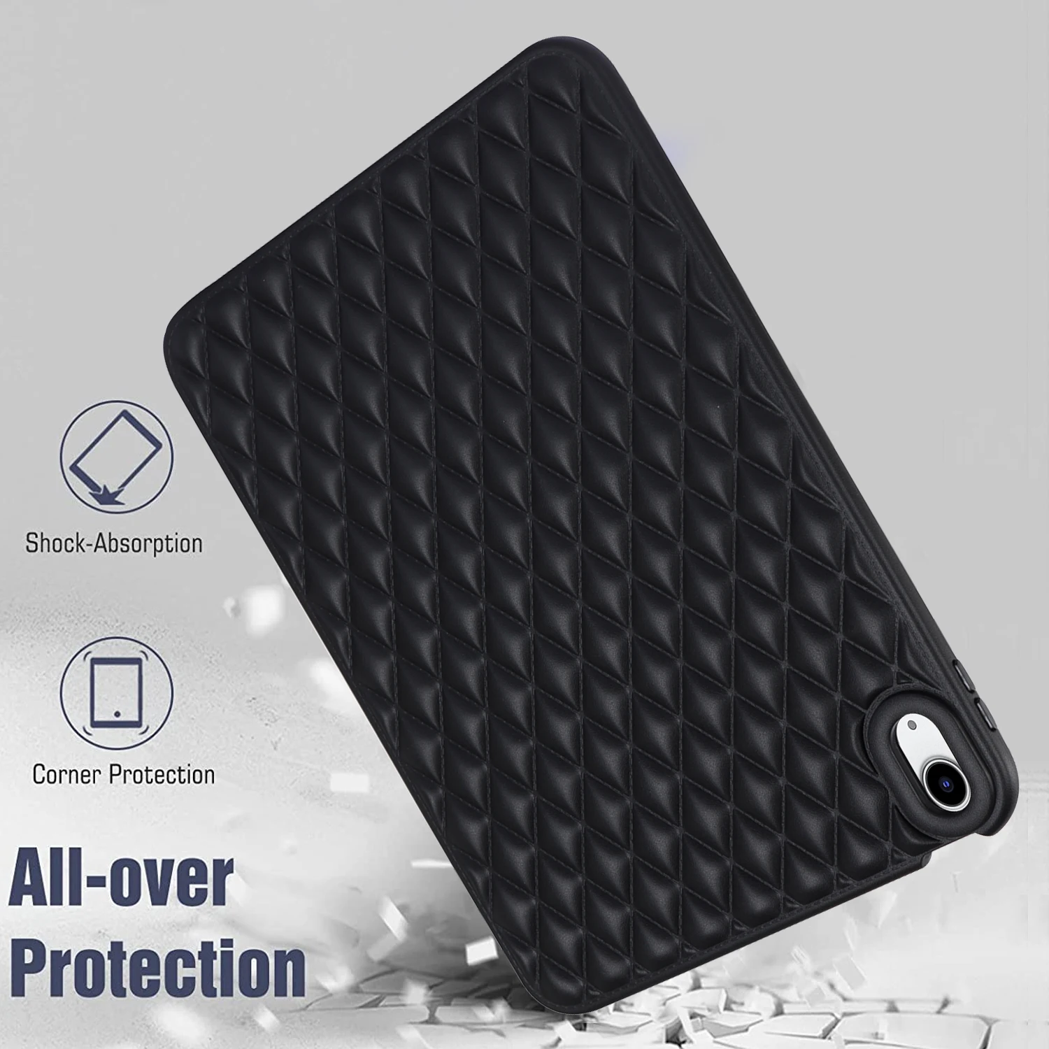 Soft TPU Solid Color Fashion Back Cover Protective Shockproof Case for Xiaomi Pad 5 6 Pro Redmi SE