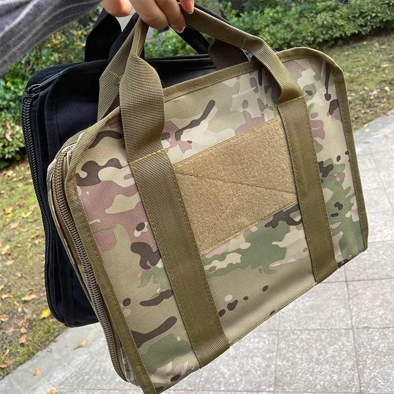 

Embroidery PVC Patches Storage Display Bag Tactical Badge Organizer Hand Bag Large Capacity DIY Collection Armband 10 Pages