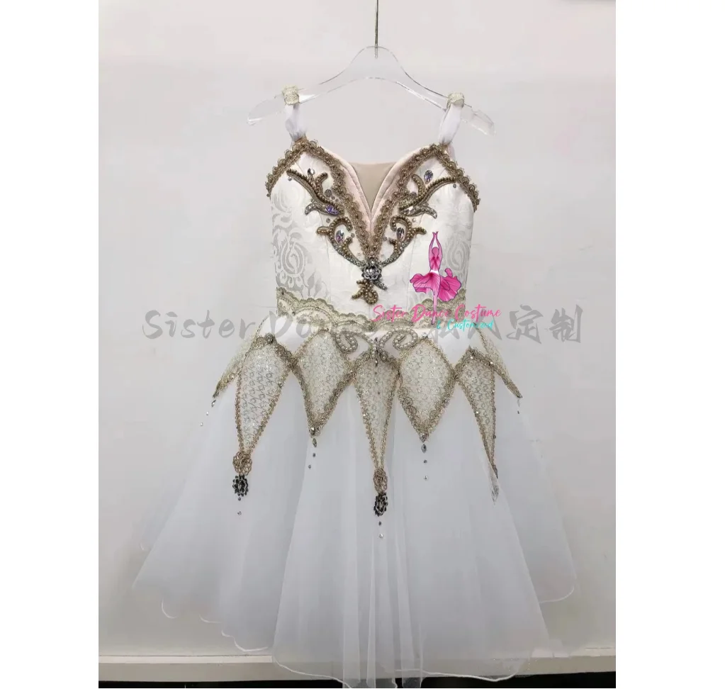 2024 new general multi-play long dress private custom children's women's performance competition dress