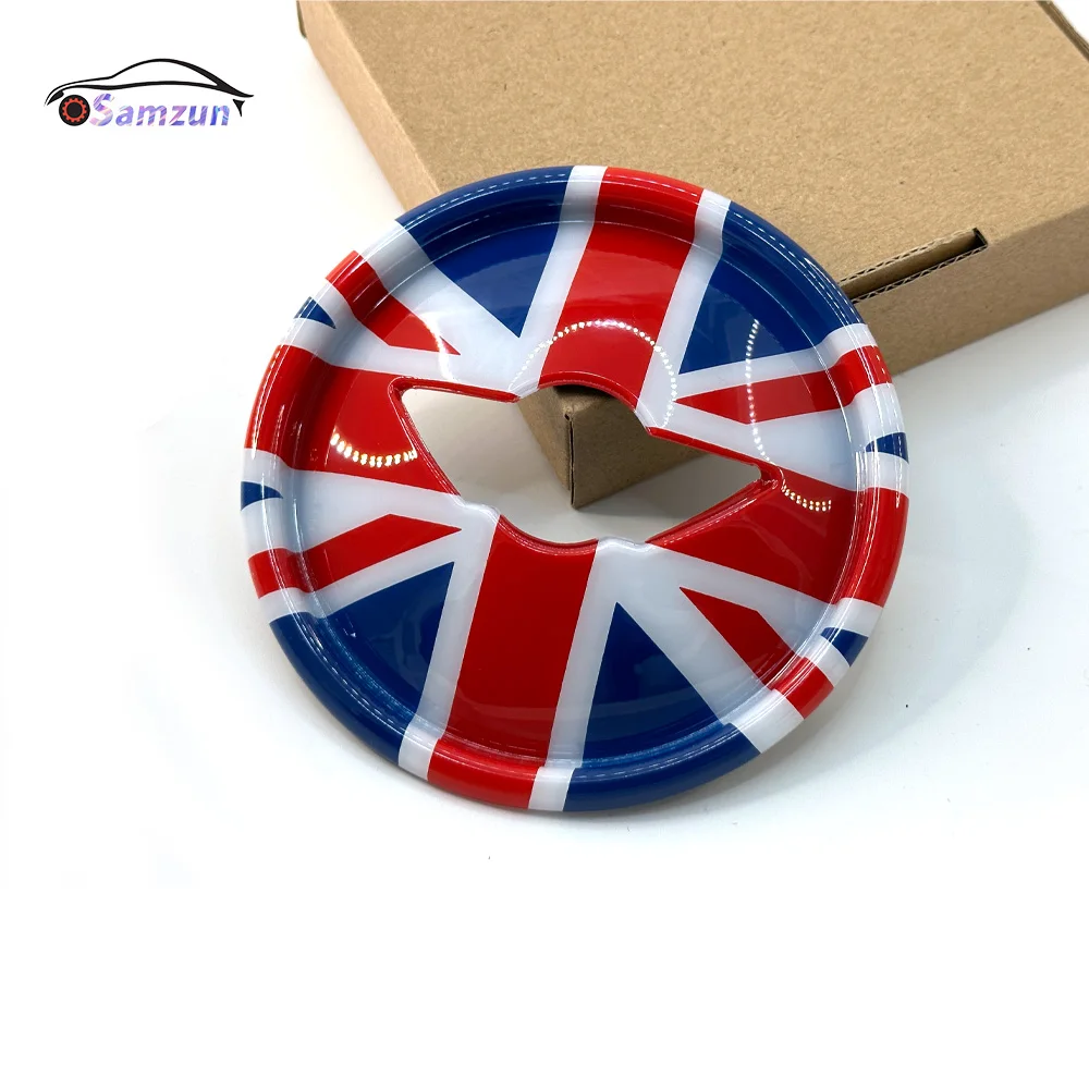 For MINI Cooper F55 F56 F57 Countryman F60 F54 Car Steering Wheel Center Cover Panel Styling Sticker Car Interior Accessories