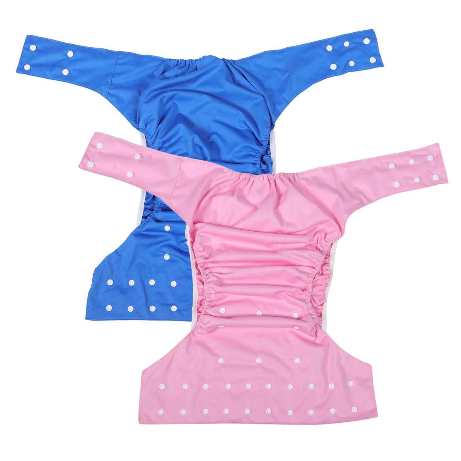 

Reusable Adult Diapers Waterproof Anti Leak Washable Cloth Nappy Nursing Pants Underwear Elastic Waist Adjustable Comfortable