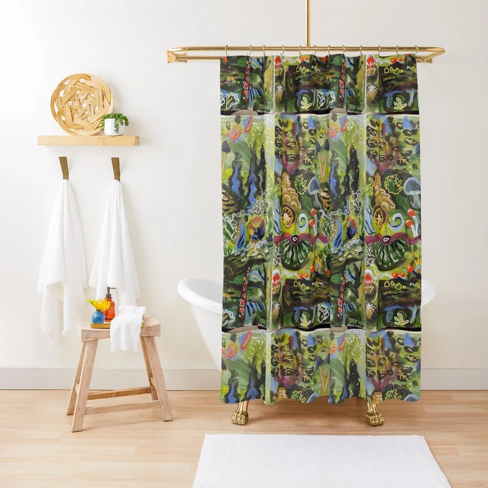 

Forest Floor Fungi Shower Curtain Bathroom Decor Window For The Bathroom Curtain