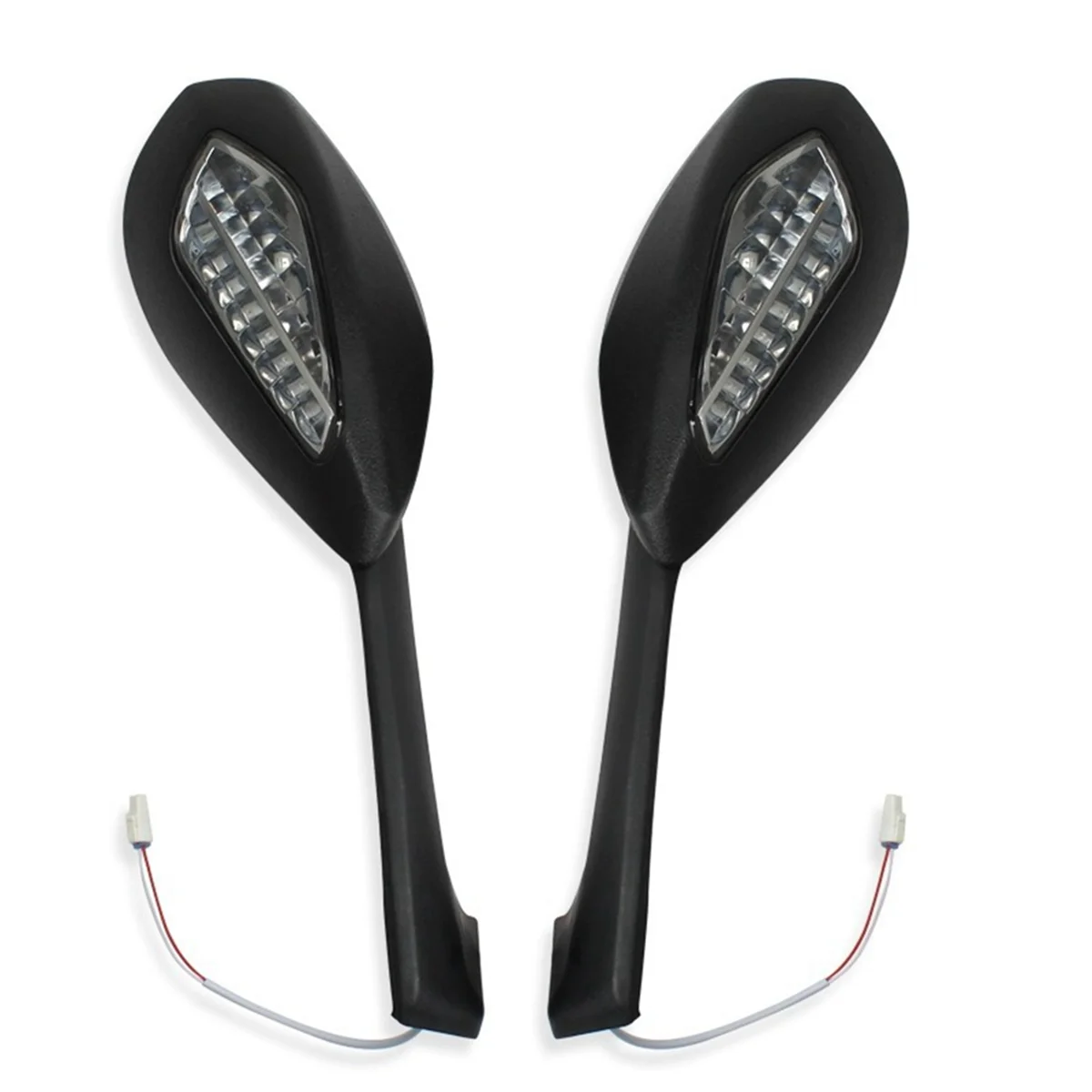 Motorcycle Mirrors LED Turn Signals for Panigale V4 V4S 2018-2021 Rearview