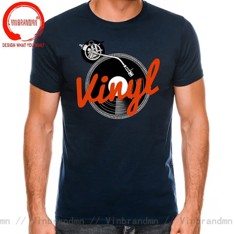 Remeber retro vinyl record player t shirt 70S 80S DJ lovers tshirt Men fashion t-shirts Turntables rock music tees