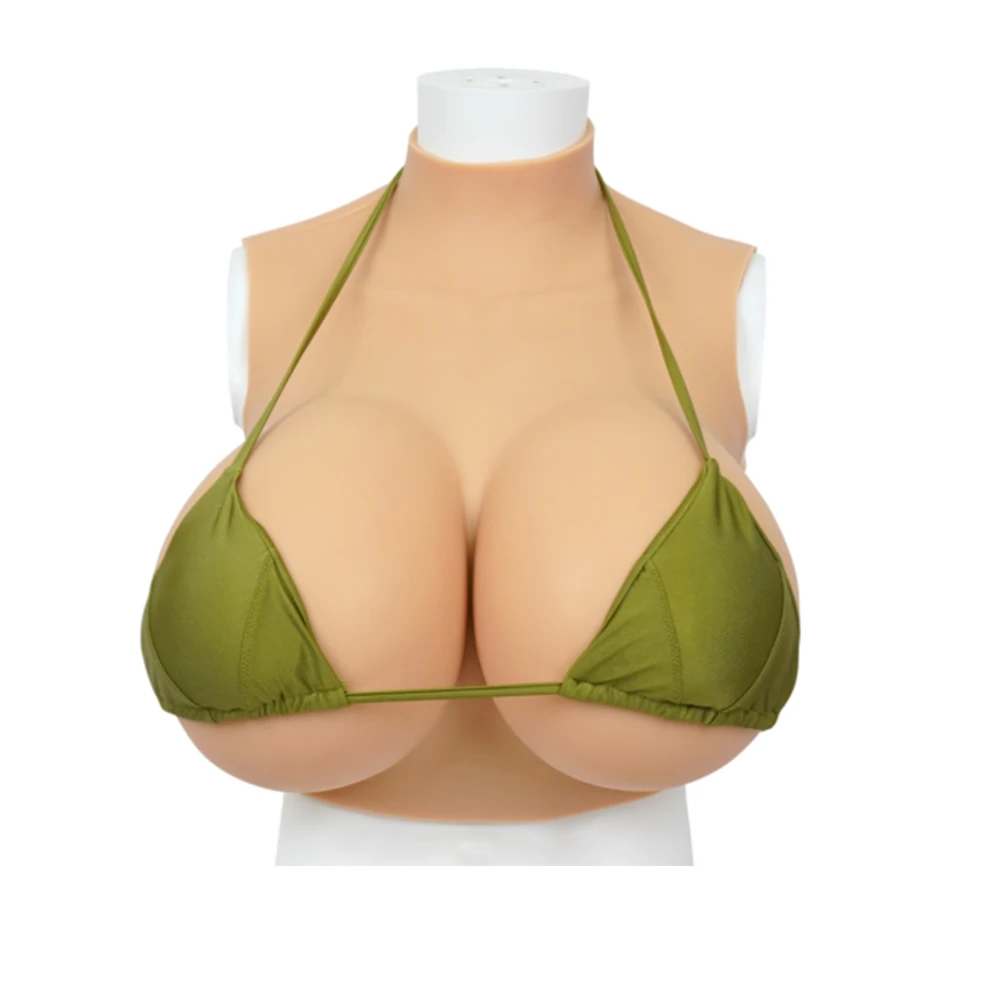 S Cup Huge Boobs DIY Inflatable Breast Forms Silicone Boobs for Crossdresser Male to Female Cosplay Big Tits Transgender