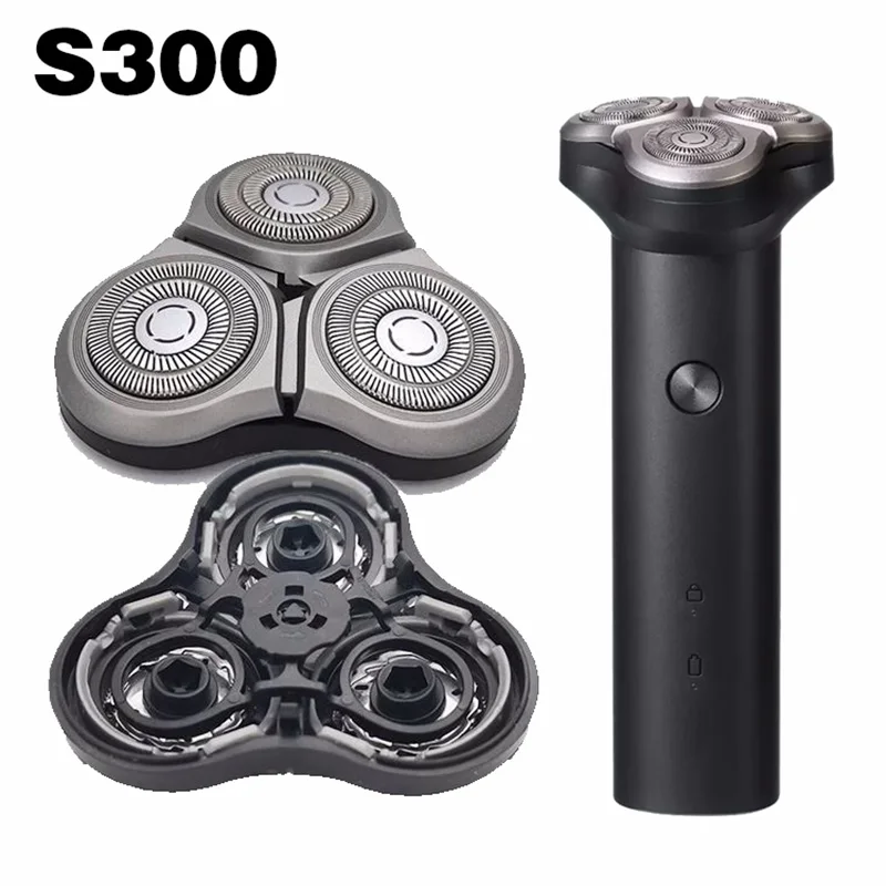 

1Pcs Replacement Shaver Head Suitable for Xiaomi Mijia S300 Electric Shaver Razor Blade Dry Wet Shaving Machine Blade