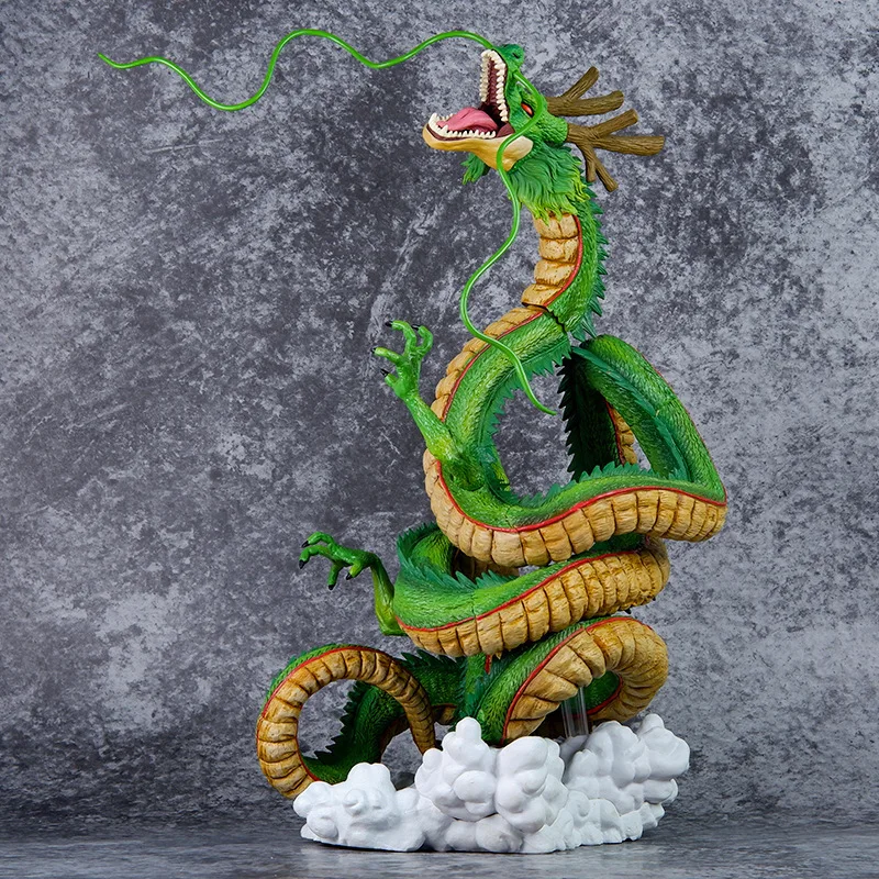 37 センチメートル新ドラゴンボールアニメフィギュア神龍周辺シーン像 PVC モデルデスクトップ飾る収集装飾品誕生日ギフトのおもちゃ