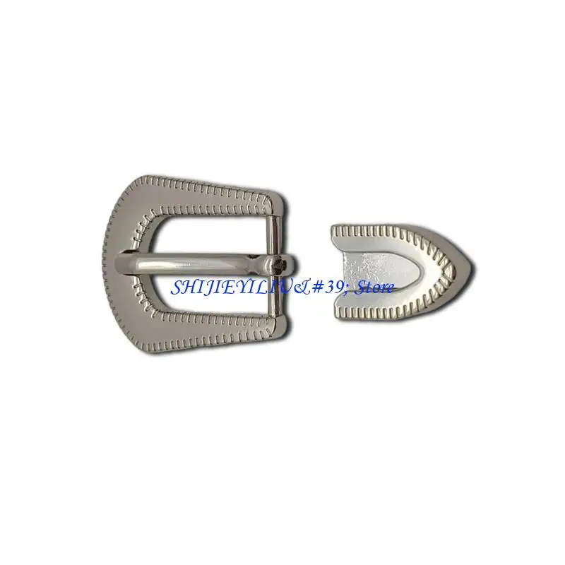 

E21F Stylish Metal Belt Buckle Zincs Alloys Interchangeable Secure Fastening For Professional And Casual Outfits