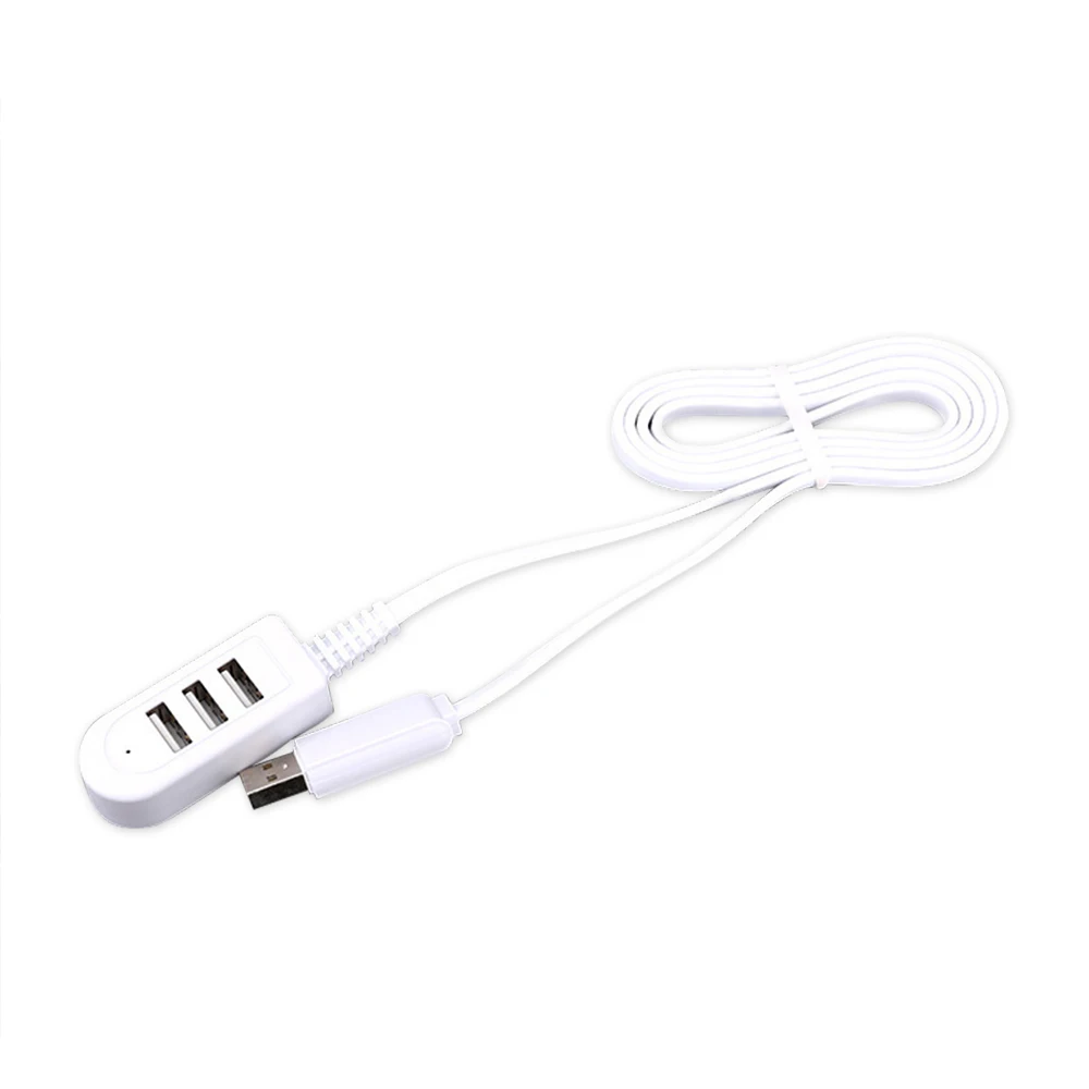 Usb 2.0 Hub Socket Accessories Universal Mini Multi-function Hub Cable Socket High Speed For Pc Laptop Notebook 3 Port New Hot