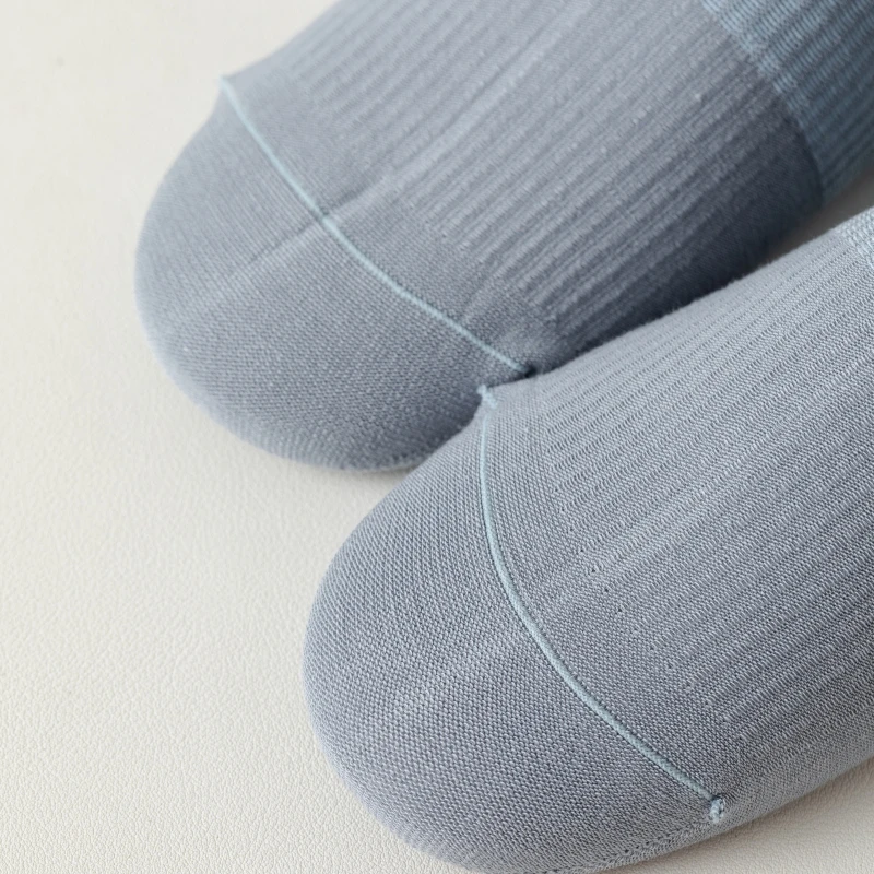 Chaussettes de rinçage en bambou pour hommes, haute qualité, chaussettes de sport à la mode, chaussettes décontractées respirantes pour documents solides, 5 paires