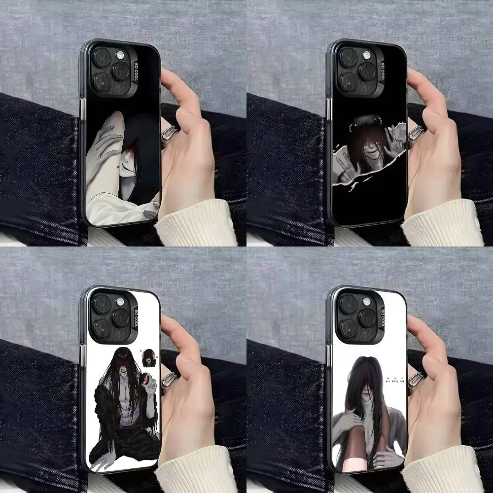 

H-Homicipher Mr Crawling Phone Case For iPhone 17,16,15,14,13,12,11,Pro,Max,Plus,E,Air,Mini Black IMD Cover