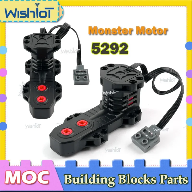 1PCS/2PCS/4PCS Power Funktionen Motor 5292 Technische Bausteine Teile Puzzle Spielzeug MOC Ziegel motoren Für Auto Modell Zubehör