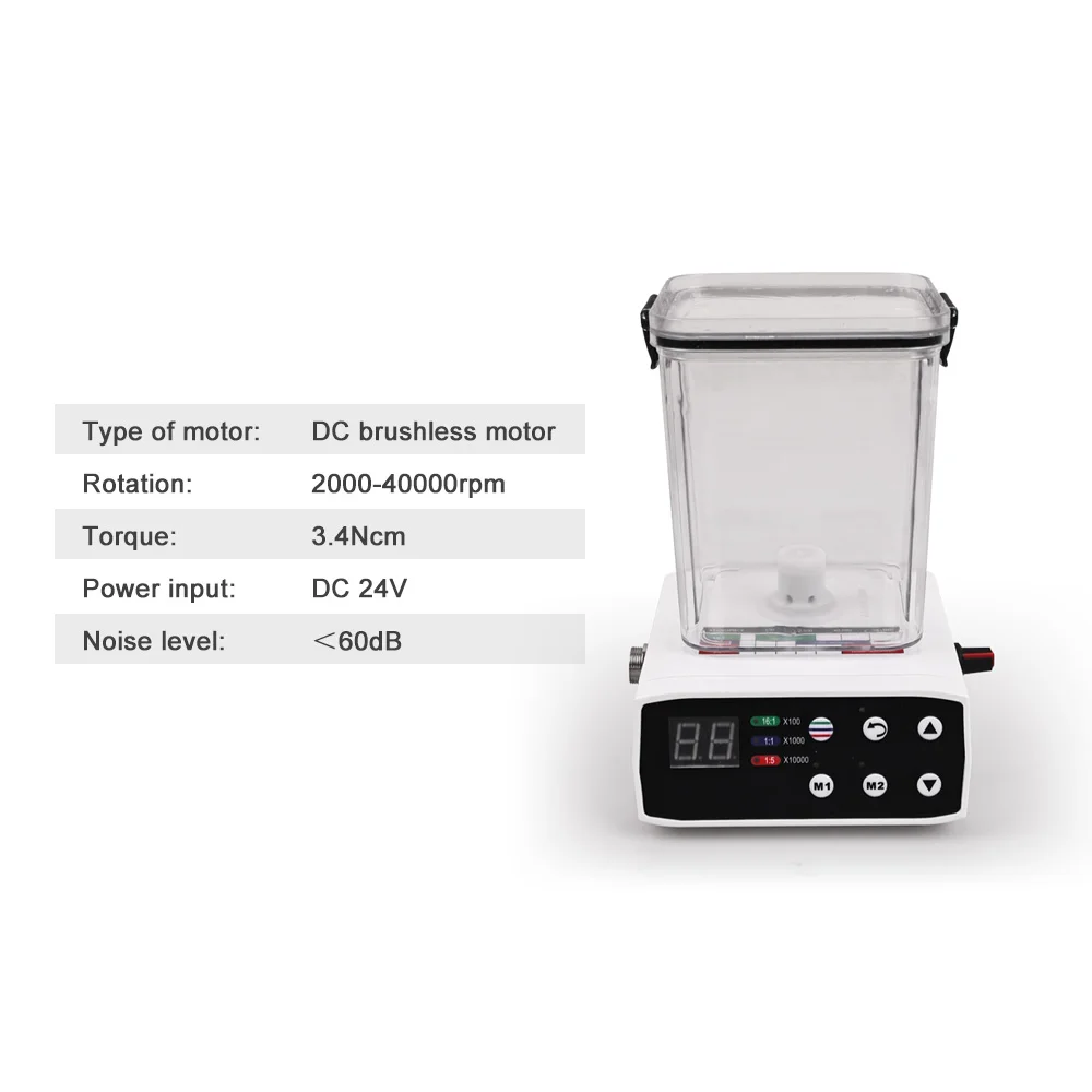Multifunctional       Electric Micromotor with Water Tank and Fiber Optic Handle Internal Water Spray Electric Motor Lab Tools
