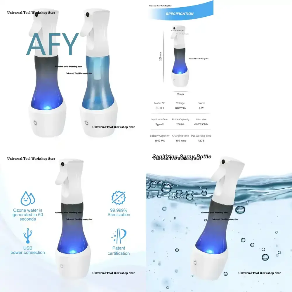 Ozone Generator for Food Purifying Plant Pet Clothes Shoes Ozone Water Sprayer Home Kitchen Toilet Air Purifier Sterilizer