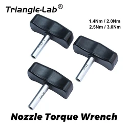Trianglelab Preset Torque Wrench 1.4/2.5/3N Safe and fast HEX SOCKET TORQUE WRENCH -7MM 8MM for 3D Printer Nozzle V6 volcano MK8