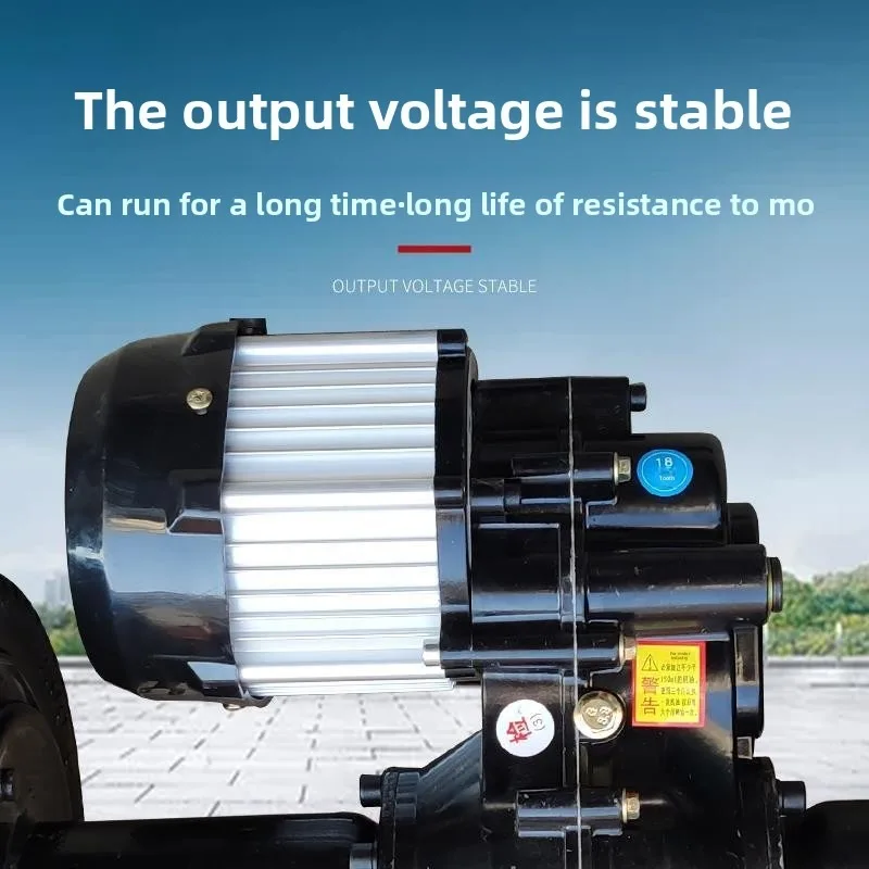 Electric trolley rear axle motor construction site trolley flatbed car accessories assembly low speed rear axle motor chassis