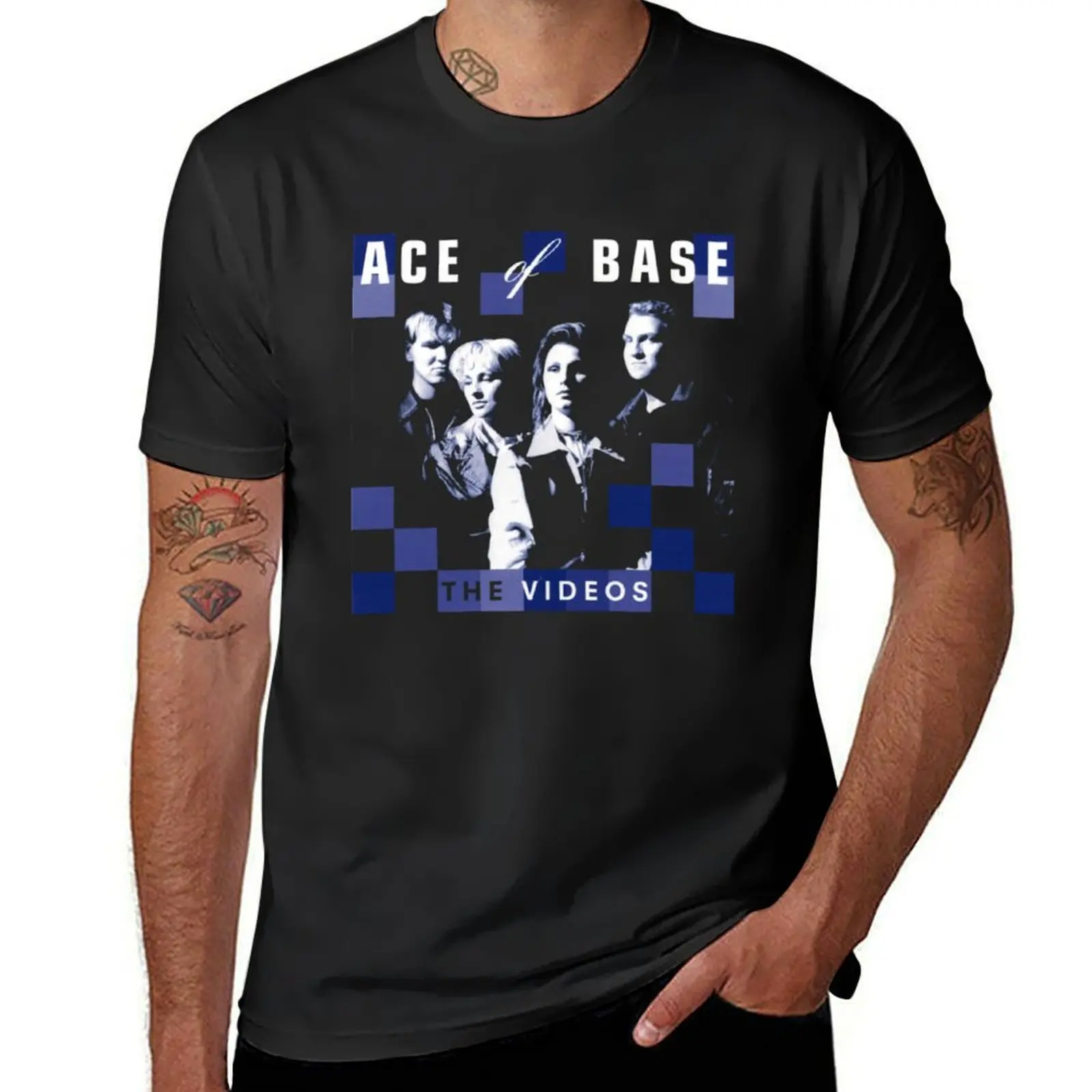 

Ace Of Base Band T-shirt cute tops vintage clothes hippie clothes mens graphic t-shirts funny