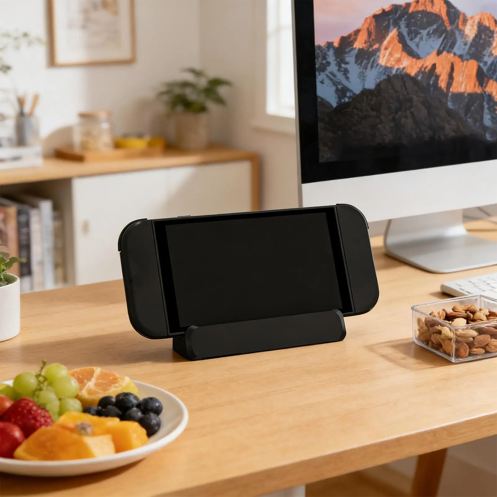 

Док-станция для игровой консоли Switch 2 с функцией дублирования экрана, зарядное устройство для игровой консоли для детей, подростков, взрослых и путешественников