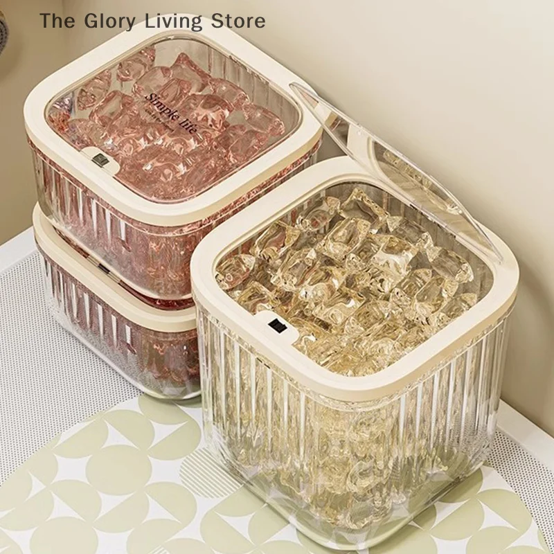 1pc Durable Moisture-Proof Laundry Powder Box, Large Capacity Laundry Pods Container, Scent Beads Organizer view 2