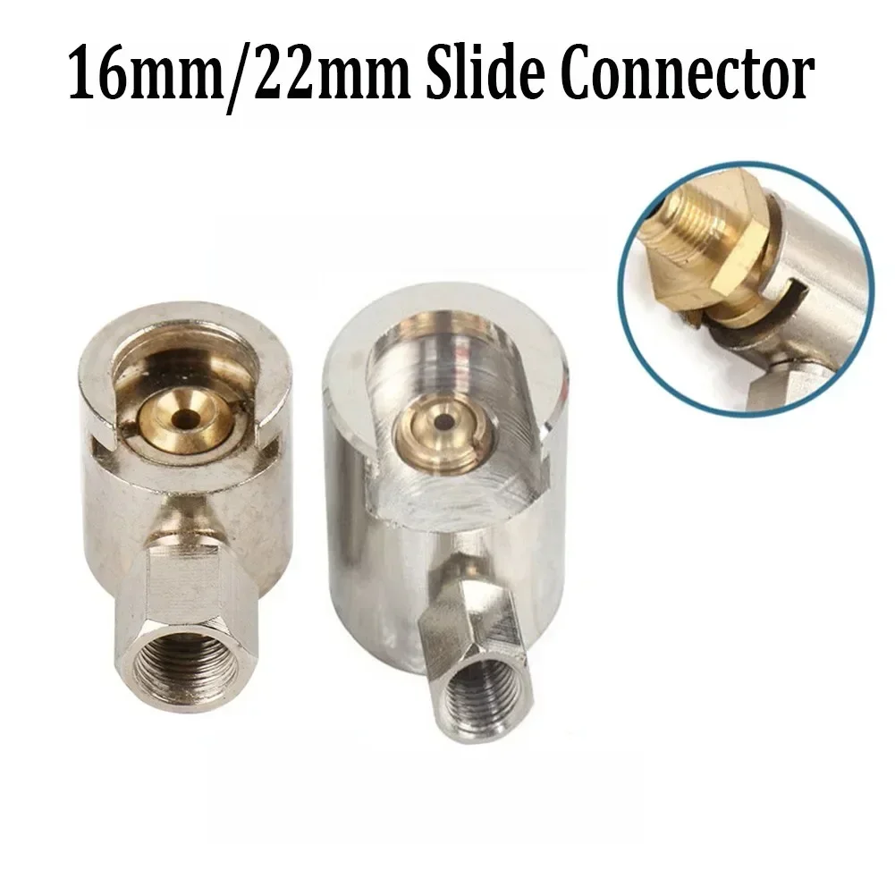 Imagem -03 - Slide no Hexágono Graxa Bocal Acoplador Final Conector Acessórios de Manteiga 5a 220v Rotativo Boca Plana Conector Mão Rotativo Leme 16 mm