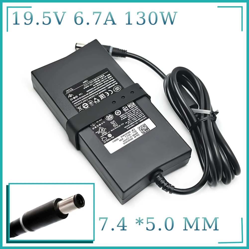 19.5V 6.7A 130W Laptop AC Adapter Power Charger for Dell XPS M1210 M1710 GEN 2 9Y819 310-4180 K5294 D232H DA130PE1-00 FA130PE1-0