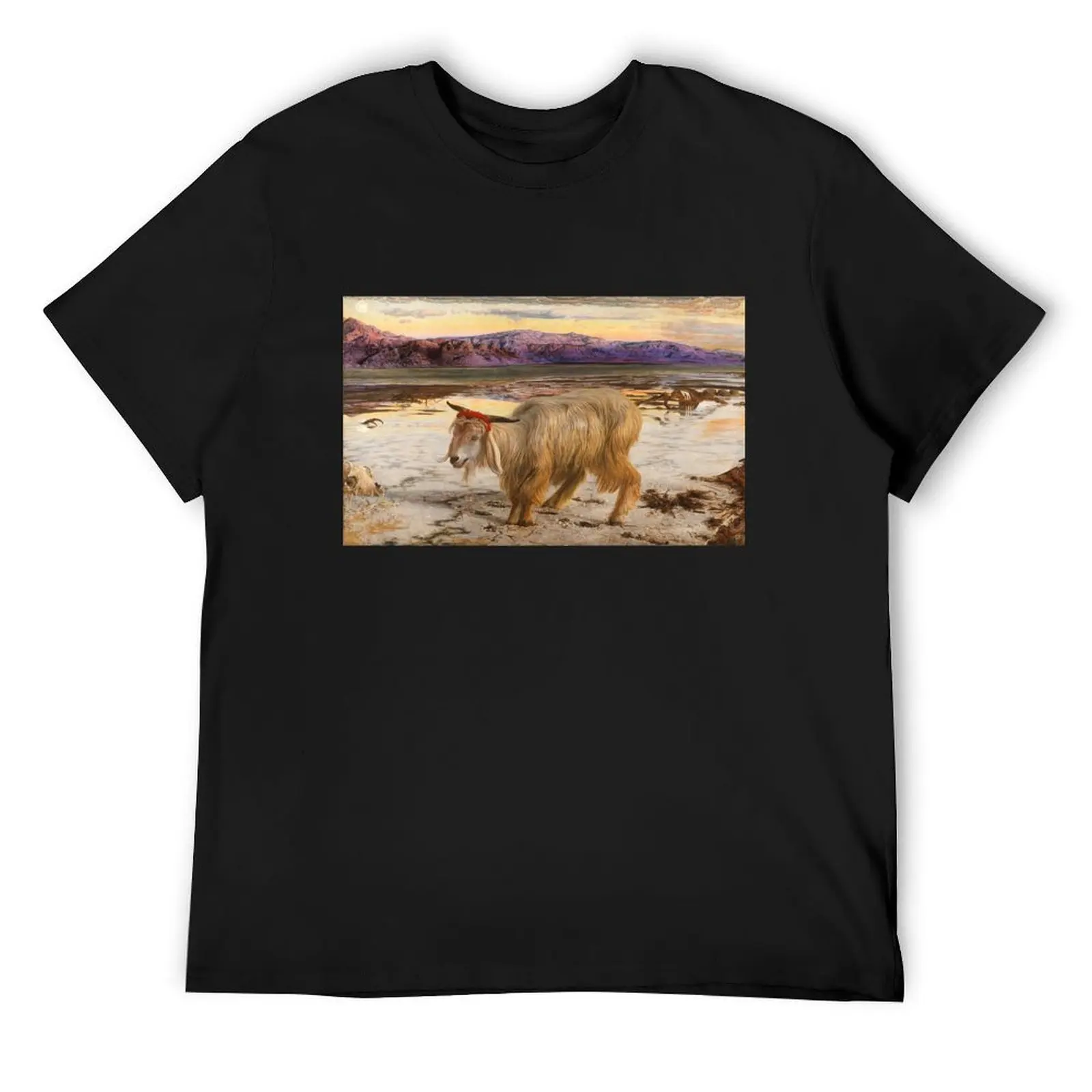 The Scapegoat by William Holman Hunt, 1854 T-Shirt graphic tee shirt oversized men t shirts