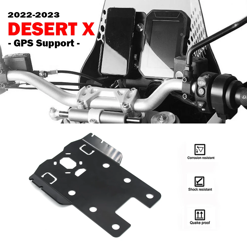 Desert X Accessories for Ducati DesertX 2022 2023 Motorcycle GPS Support Multifunctional Mobile Phone Navigation Holder Aluminum