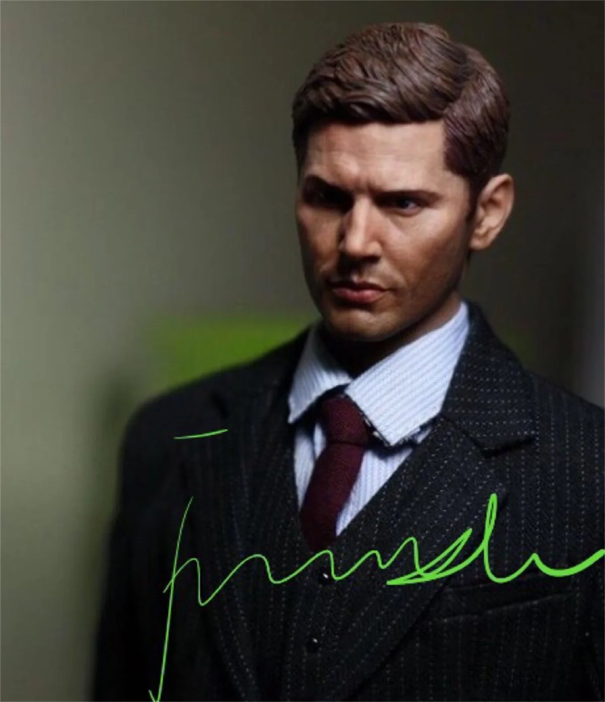 

Head Carving Jensen Ackles Head Sculpt Anime Male Soldier Hero Fit 12'' Action Figure Body Game TOys Collection