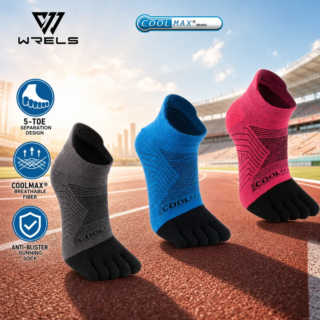 Sock Garter Men - Calzini a cinque dita CoolMax, calzini