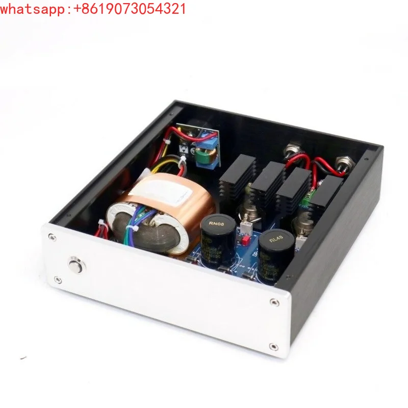50W gold sealed tube 2 groups of independent voltage output ultra-low ripple voltage regulated HiFi linear power supply
